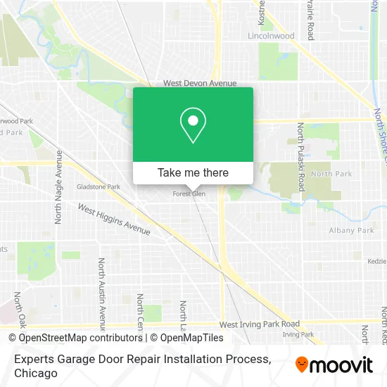 Experts Garage Door Repair Installation Process map
