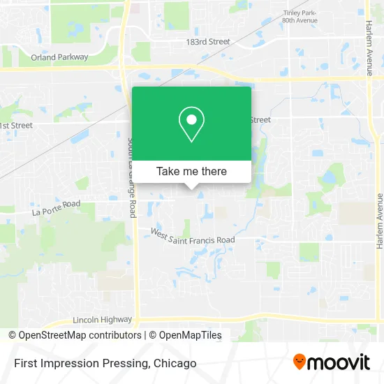 First Impression Pressing map
