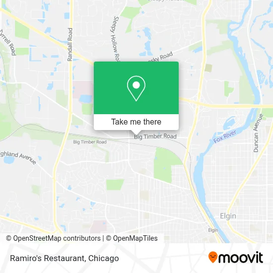 Ramiro's Restaurant map