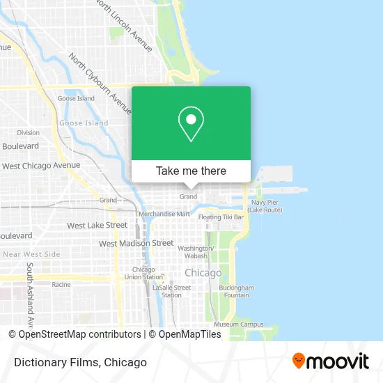 Dictionary Films map