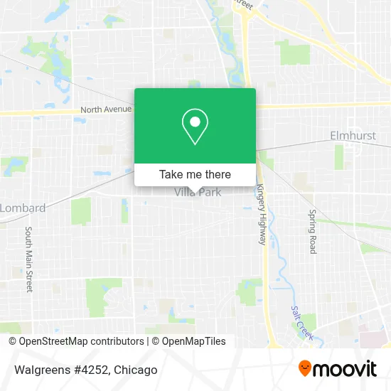 Walgreens #4252 map