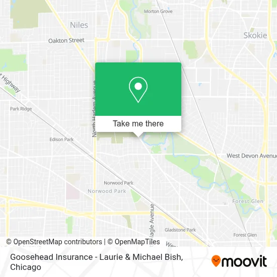Goosehead Insurance - Laurie & Michael Bish map
