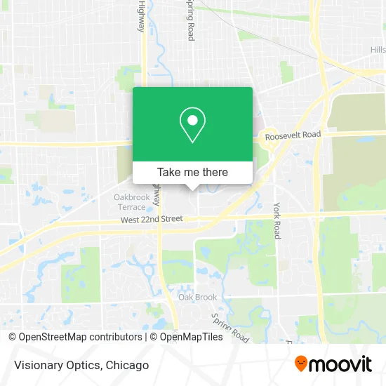 Visionary Optics map