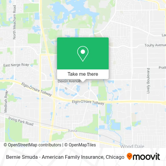 Bernie Smuda - American Family Insurance map