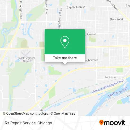Rs Repair Service map