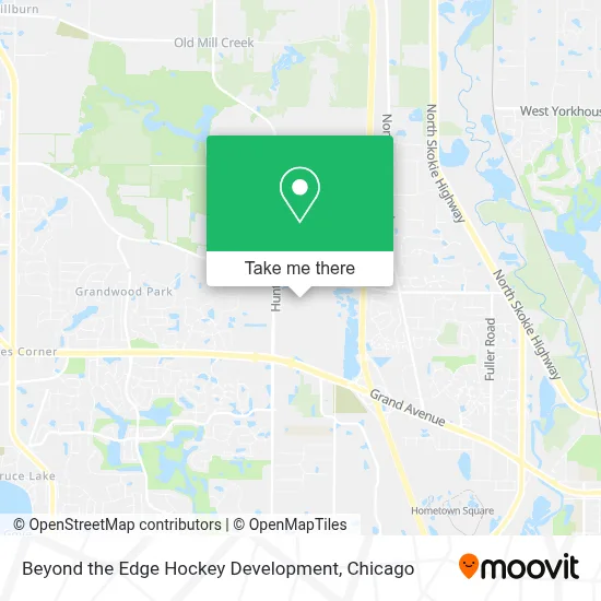 Beyond the Edge Hockey Development map