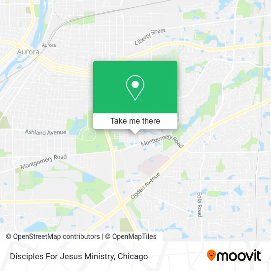 Disciples For Jesus Ministry map