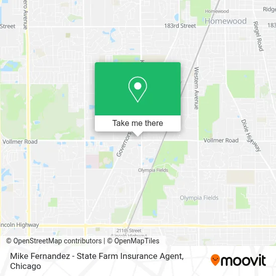 Mike Fernandez - State Farm Insurance Agent map