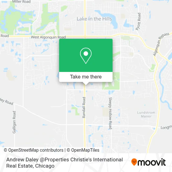 Andrew Daley @Properties Christie's International Real Estate map