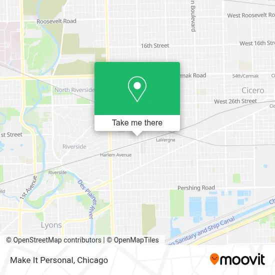 Make It Personal map