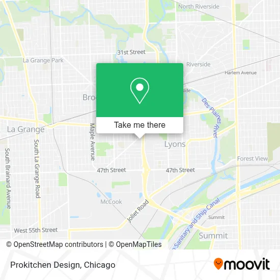 Prokitchen Design map