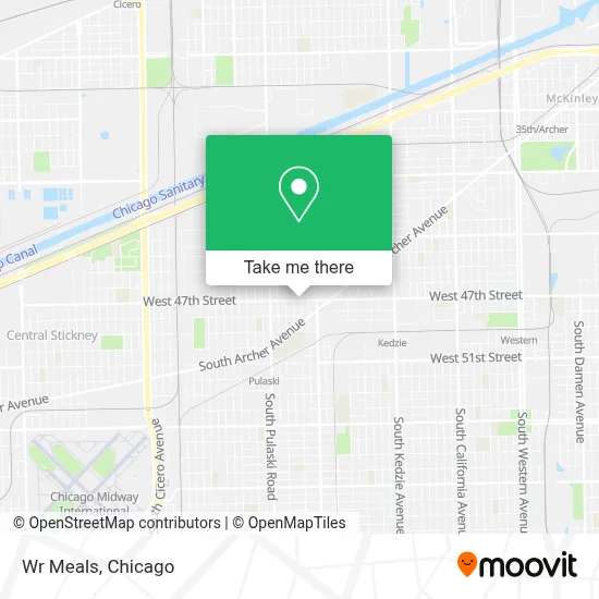 Wr Meals map