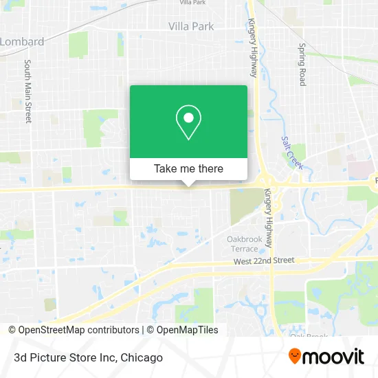 3d Picture Store Inc map
