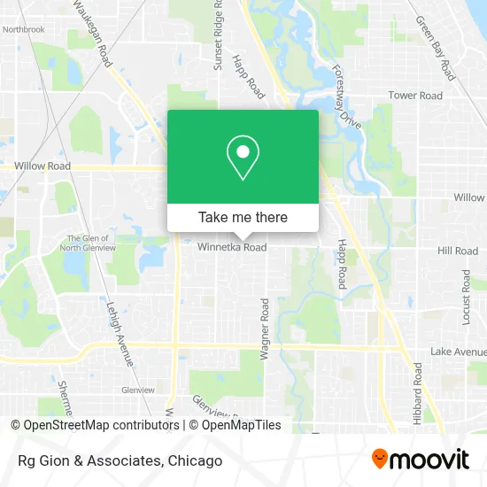 Rg Gion & Associates map