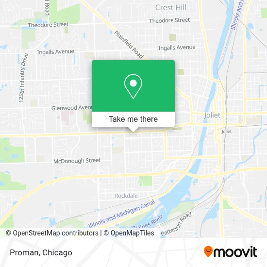 Proman map