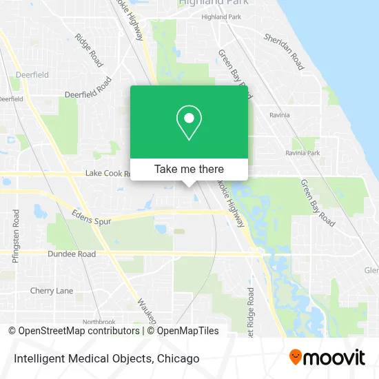 Intelligent Medical Objects map