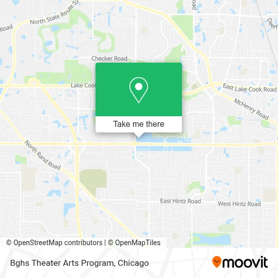 Bghs Theater Arts Program map
