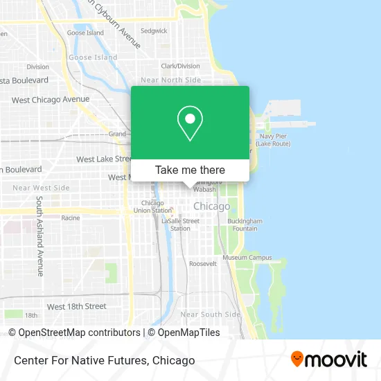 Center For Native Futures map