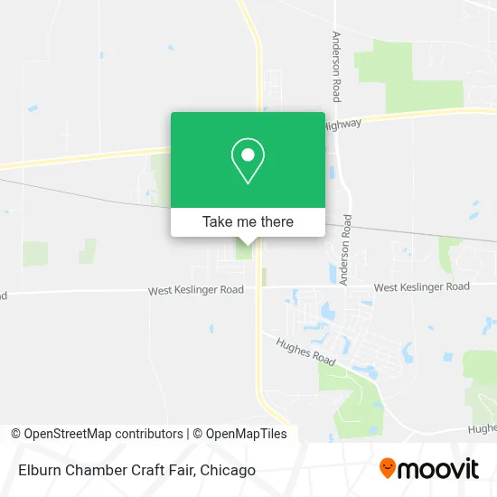 Elburn Chamber Craft Fair map