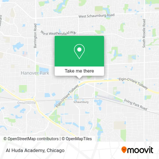 Al Huda Academy map