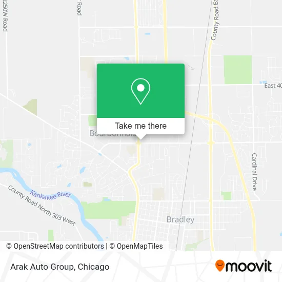 Arak Auto Group map