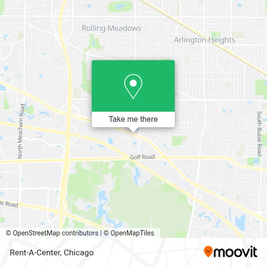 Rent-A-Center map