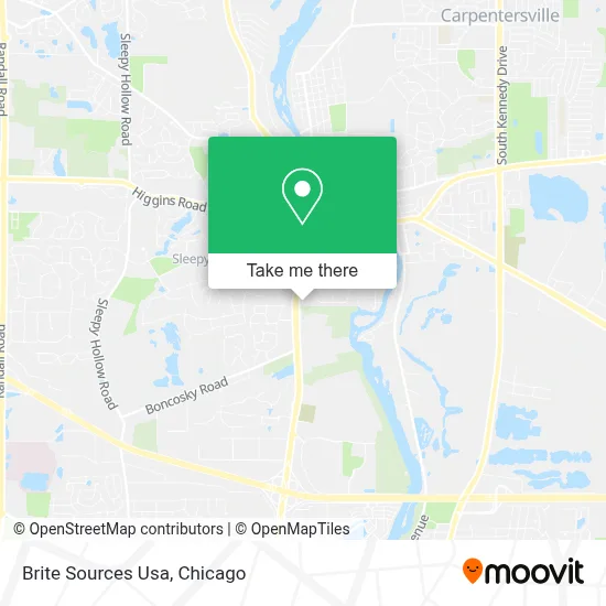 Brite Sources Usa map