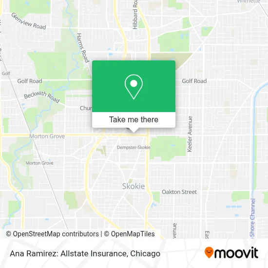 Ana Ramirez: Allstate Insurance map