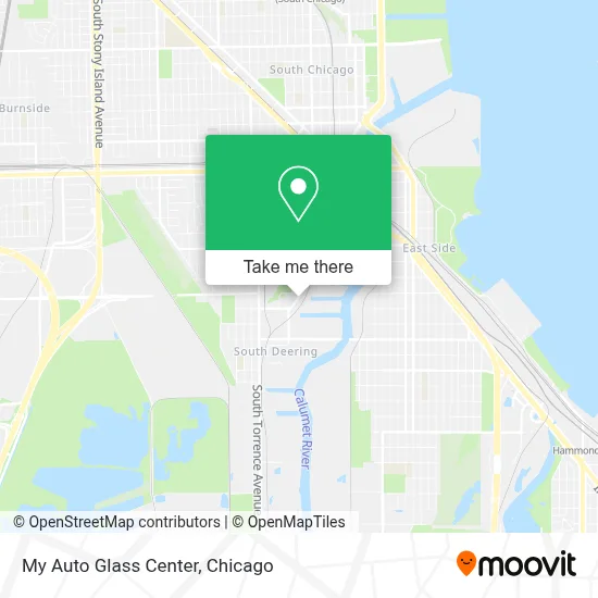 My Auto Glass Center map