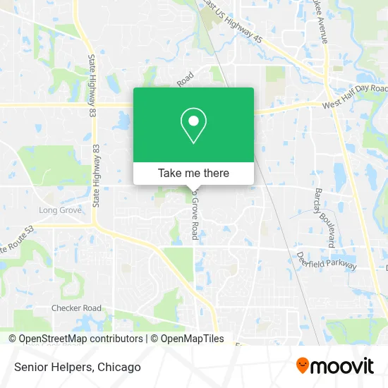 Senior Helpers map