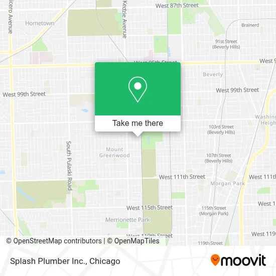 Splash Plumber Inc. map