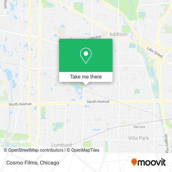 Cosmo Films map