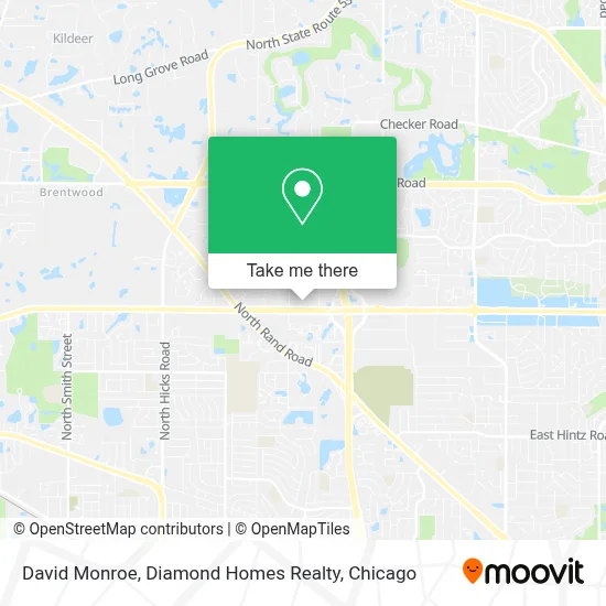 David Monroe, Diamond Homes Realty map