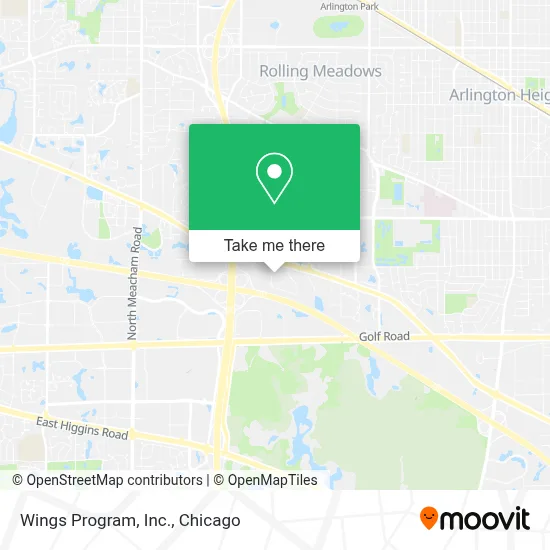 Wings Program, Inc. map