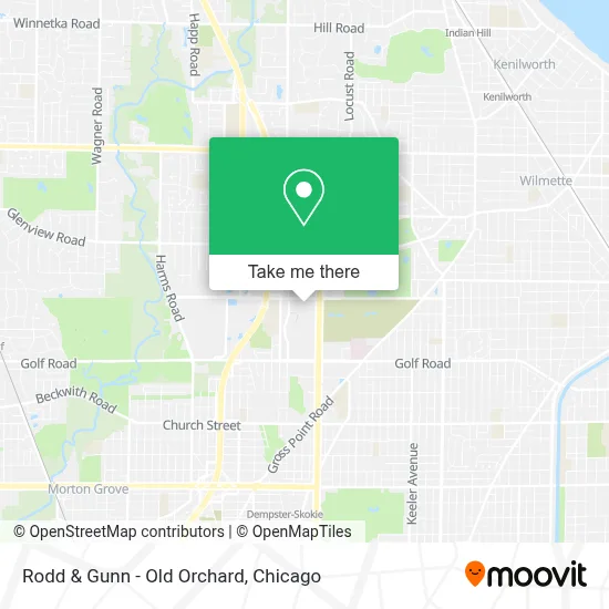Rodd & Gunn - Old Orchard map