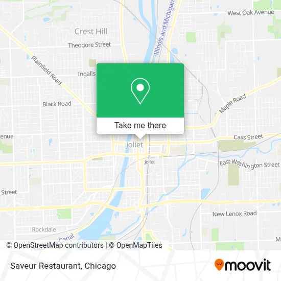 Saveur Restaurant map
