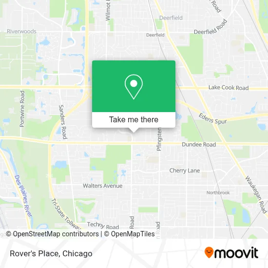 Rover's Place map