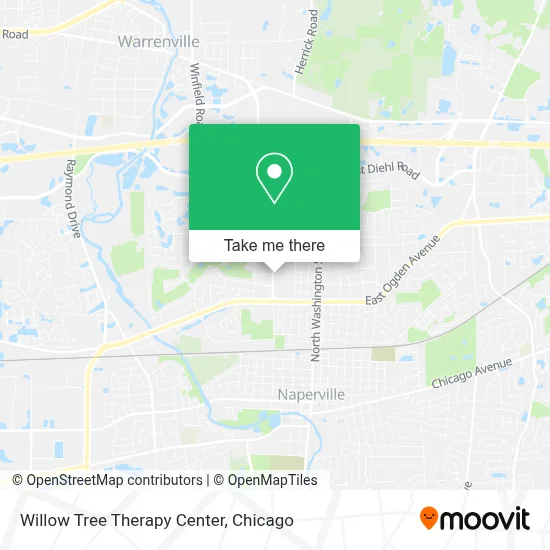 Willow Tree Therapy Center map