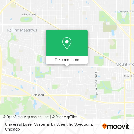 Universal Laser Systems by Scientific Spectrum map