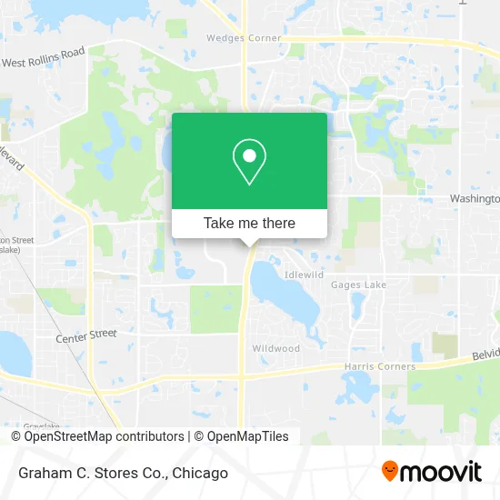 Graham C. Stores Co. map