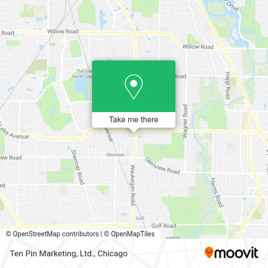 Ten Pin Marketing, Ltd. map