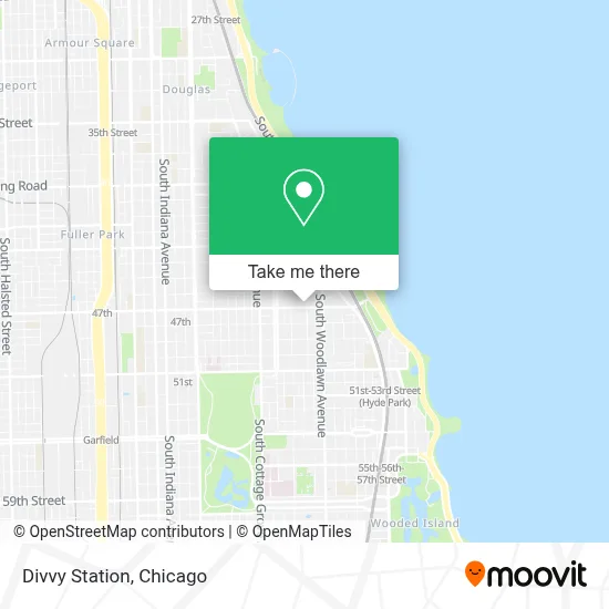 Divvy Station map