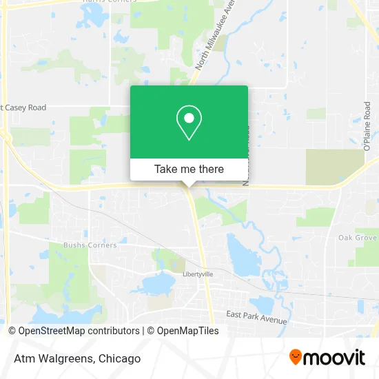 Atm Walgreens map