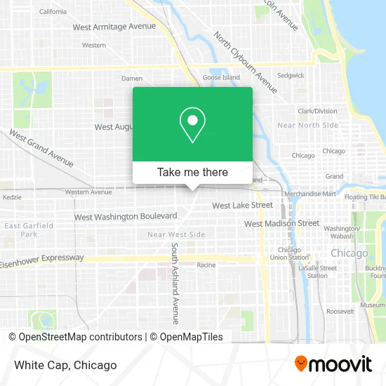 White Cap map