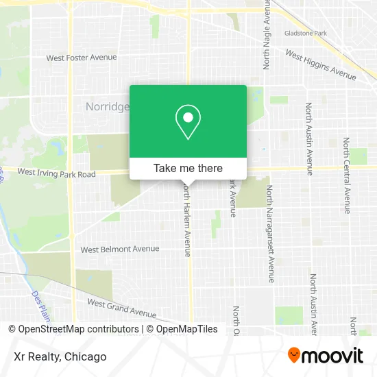 Xr Realty map