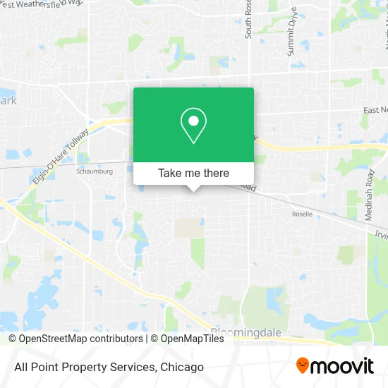 All Point Property Services map