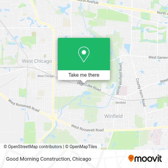 Good Morning Construction map
