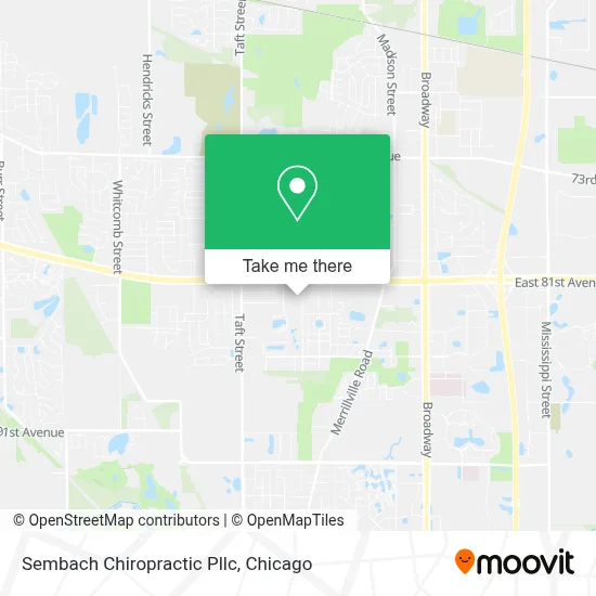 Sembach Chiropractic Pllc map