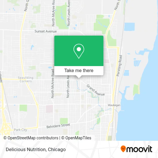 Delicious Nutrition map