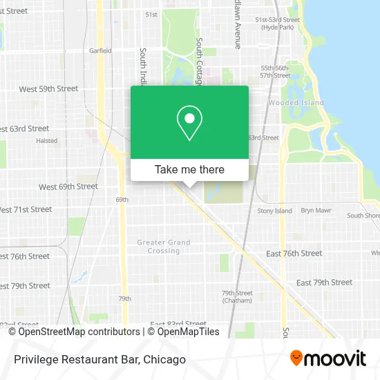 Privilege Restaurant Bar map